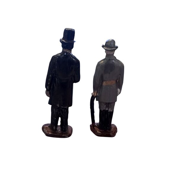 Vtg Rare Abe Lincoln and Robert E. Lee Lead Figures 1950s, 2.5&quot; Tall, Origi - Picture 3 of 5